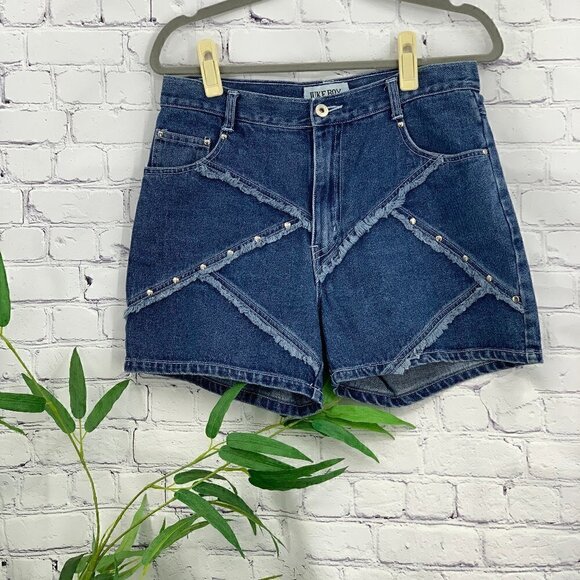 Juke Box Pants - Juke Box Vintage Medium Wash Denim Shorts